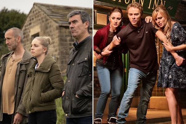 Emmerdale (L) and Coronation Street (R) have had their episodes cut from 2026