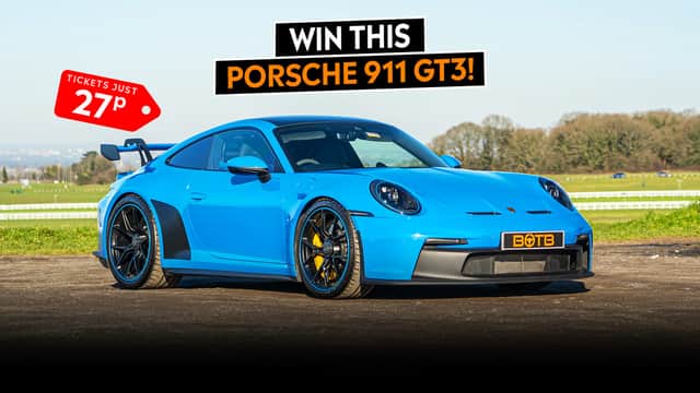 Tickets to win the 911 GT3 are an absolute bargain
