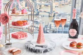 Fall in love in the clouds with a romantic afternoon tea at The Shard