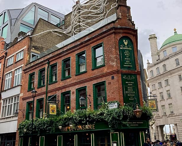 The Devonshire Soho has been awarded the 'best value set menu' award by the Good Food Guide 