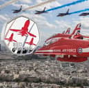 The commemorative coins mark the 60th anniversary of the first Red Arrows display