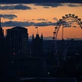 Name a better view than a London sunset, we'll wait! 