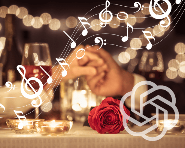 Stuck for that special soundtrack this Valentine's Day 2025? Then perhaps some of AI's suggestions might help set the mood?