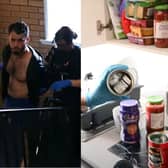 Police raid property and find £20k of illegal drugs.