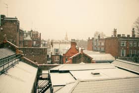 According to Google, Londoners can expect some flurries of snow tonight 