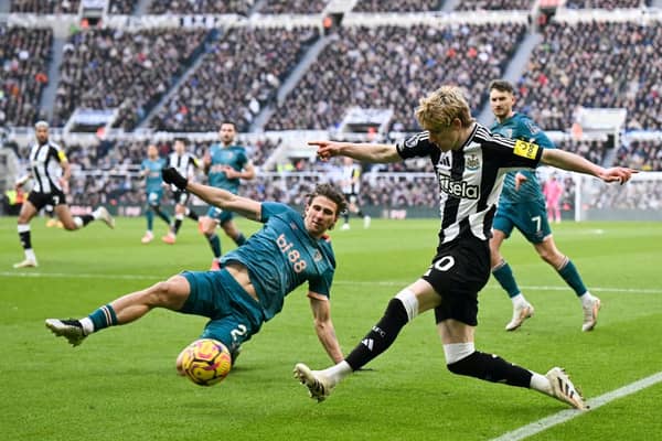 Dean Huijsen in action against Newcastle United last month