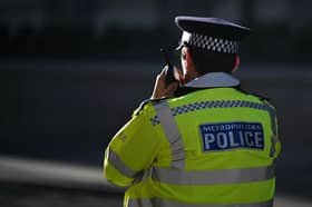 A police cordon remains in place in Lewisham 