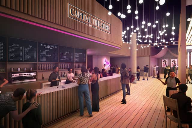An artist's impression of the Capital Theatre in Shepherds Bush