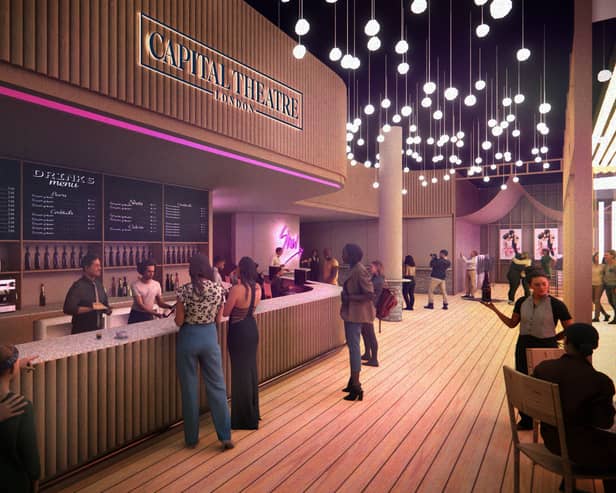 An artist's impression of the Capital Theatre in Shepherds Bush