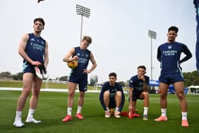 Arsenal have been training in Dubai.