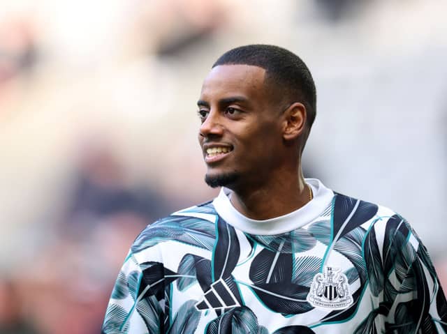 Newcastle United striker Alexander Isak