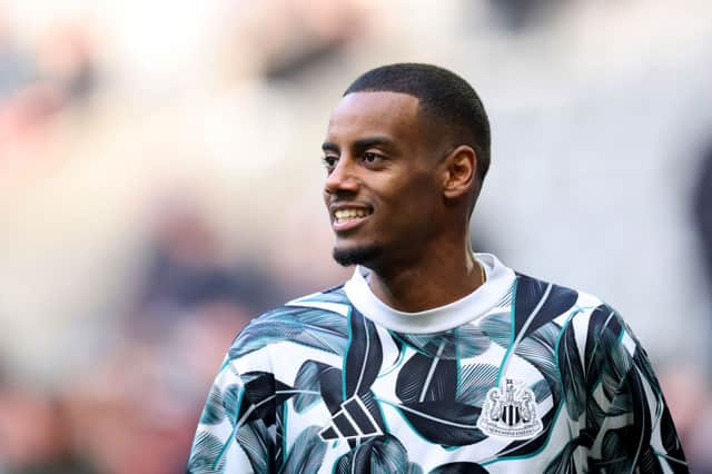 Newcastle United striker Alexander Isak