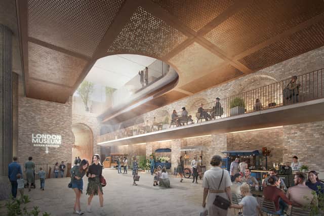 The Roman basilica, which is estimated to be around 2,000 years old, is to be demonstrated in a new public exhibition at the base of 85 Gracechurch Street