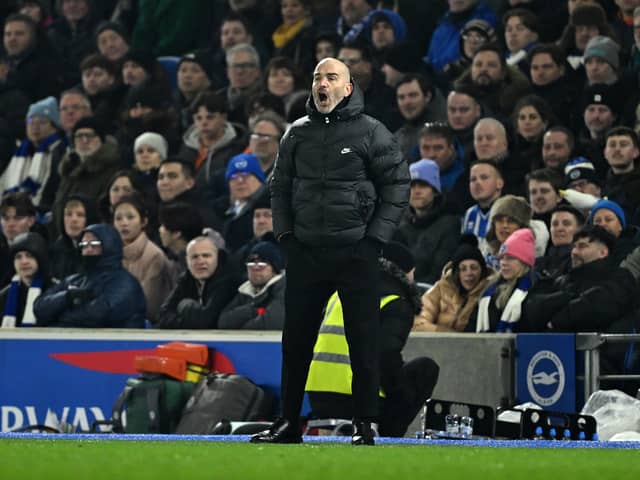Maresca was not pleased with his side's display at Brighton