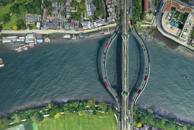 The bridge’s owner, Hammersmith and Fulham Council, however said the proposal appears to be ‘another eccentric press stunt’ and that it has not been involved.