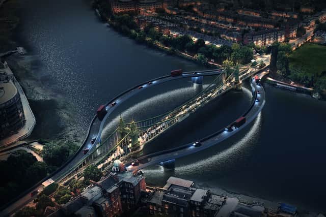 Sybarite and Buro Happold’s proposal for Hammersmith Bridge is not the first to suggest an alternative to reopening the crossing