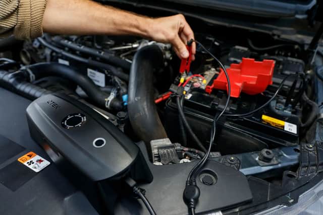 It can have a dead battery ready to start in minutes