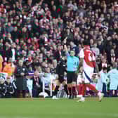Lewis-Skelly was sent off against West Ham