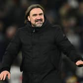 CALM: Message from Leeds United boss Daniel Farke, above.