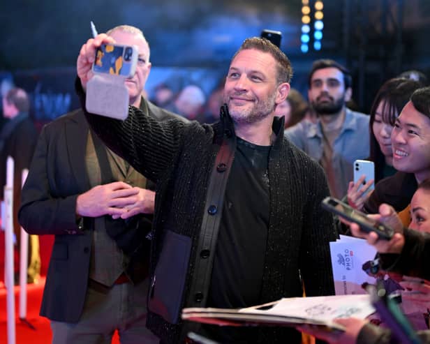This is Tom Hardy's favourite thing about London