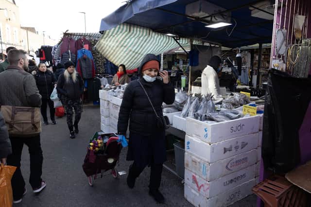 Ridley Road Market in Dalston has been running since the late 1880s