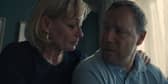 Adolescence. (L to R) Christine Tremarco as Manda Miller, Stephen Graham as Eddie Miller, in Adolescence.