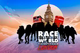 An interactive Race Across the World experience is coming to London