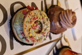 We got to see behind the scenes of one of London’s most luxurious doughnut bakeries.