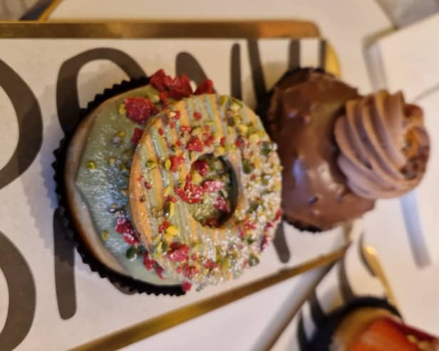 We got to see behind the scenes of one of London’s most luxurious doughnut bakeries.