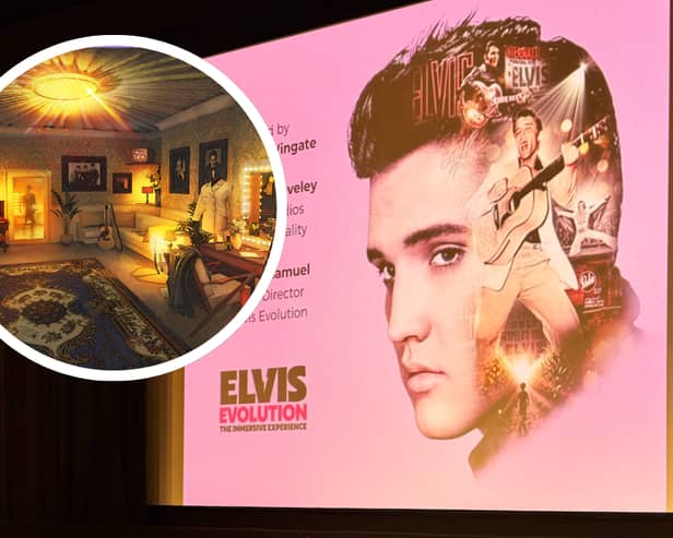 First look of the new Elvis Presley 'Elvis Evolution' show will open in London this summer.