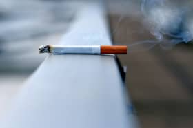 The fire brigade is urging Londoners to stub their cigarettes out properly after a flat fire 