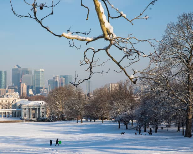 Snow is apparently on the way to London and expected to blanket the city at the end of the month.