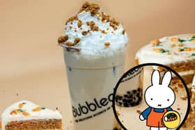 Where Miffy fans can try the new carrot cake flavoured drink in London.