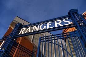 A general view outside Rangers' Ibrox Stadium 