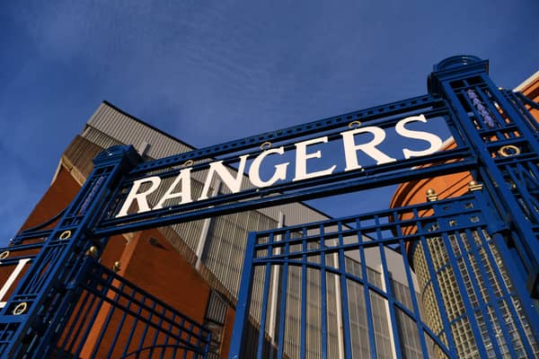 A general view outside Rangers' Ibrox Stadium 