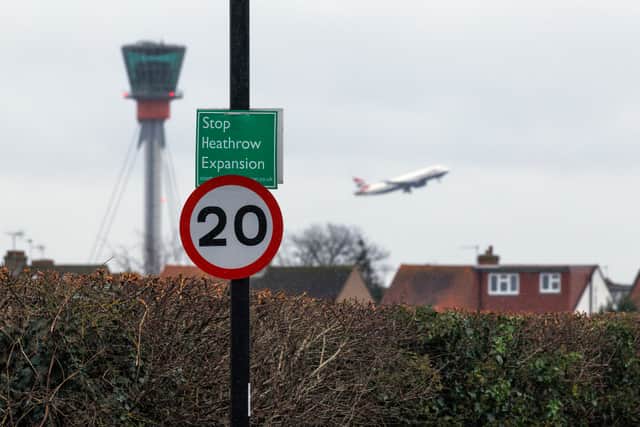 Stop Heathrow expansion sign