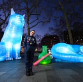 Giant cats have taken over the West End 