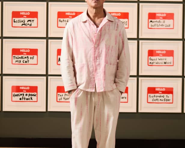 Robbie Williams unveils new exhibition at Moco Museum London