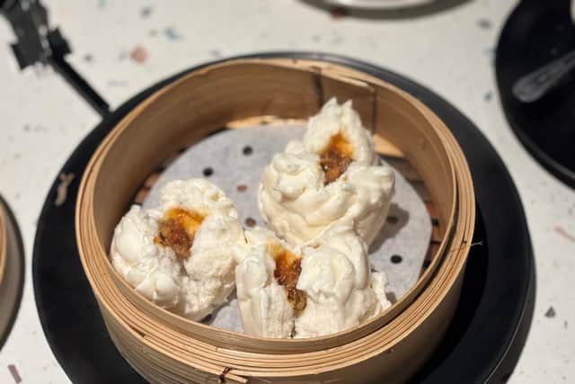 Absolutely delicious sticky and sweet pork buns