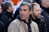 Former football player Robert Pires attends the game between the San Antonio Spurs and the Indiana Pacers at the Accor Arena on January 23, 2025 in Paris, France. 