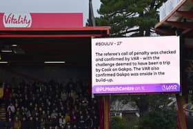 VAR continues to play a big part in the Premier League season.