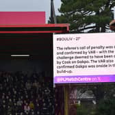 VAR continues to play a big part in the Premier League season.