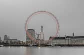 The sunshine has been swapped for frost and mist in London 