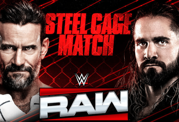 After costing CM Punk the chance to headline Wrestlemania 41 at the Elimination Chamber, things are set to boil over against Seth Rollins in a steel cage tonight on WWE Raw.