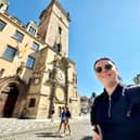 Robbie Watson, 31, flew from Luton to Prague for 15 hours after bagging £36 return flights - and says it cost the same as a theatre trip to London.