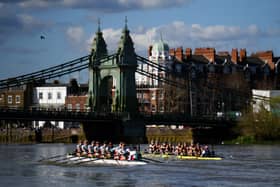 The Oxford - Cambridge Boat Race returns to London in April 2025