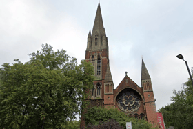 St Augustine’s Church, Kilburn is one of the filming locations for Gangs of London season 3