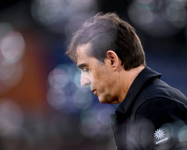 Julen Lopetegui was sacked by West Ham in January.
