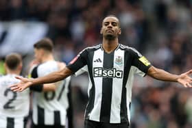 Newcastle United striker Alexander Isak.