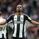 Newcastle United striker Alexander Isak.